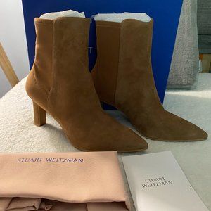 Stuart Weitzman - Lauri Point-Toe Booties - NEVER WORN